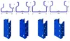 เครื่องขึ้นรูปเย็นสำหรับเสาอัพไรท์ของพาเลทชุบสังกะสีขนาดกำหนดเอง เครื่องทำคอลัมน์สำหรับชั้นวางสินค้าในคลังสินค้า