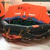 Zattera di salvataggio gonfiabile marina a lancio approvata SOLAS EC