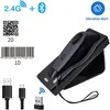 Scanner di Codici a Barre Portatile Symcode Mj-R40 Scanner di Codici a Barre Montato a Muro Decodifica 2D Codice Qr, Pdf, Lettore di Codici a Matrice