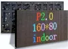 Sinal de Publicidade em Painel de Matriz Interno RGB de Cores Completas Programável Hub75 Módulo de Tela LED P2