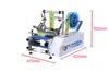 Halbautomatische tragbare runde Flaschenetikettiermaschine mit Datumsdruckmaschine