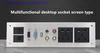 Desktop Multifunktionsbildschirmsteckdose
