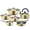 12PCS Kitchenware Set Cookware Sets Stainless Steel Kitchenware Non Stick Cookware Set