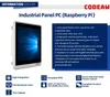 19 Pollice Raspberry Pi 4 Ethercat 64 Bit IP65 Schermo Touch Capacitivo All-in-One Computer Codice Industriale PC Embedded