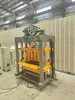 Macchina per la produzione di blocchi di cemento cavi semi-automatica, macchina per mattoni solidi