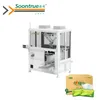 Macchina automatica per il confezionamento di fazzoletti in scatola, sistema di carico automatico ad alta velocità con controllo servo, programmazione PLC, stabile per alimenti, prodotti farmaceutici ed elettronica