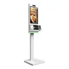 Sistema di Checkout Self Service Interattivo 32-Inch Schermo del Sistema Operativo Windows Scanner di Codici QR Stampante di Ricevute 21.5-Inch