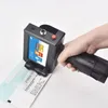 Handheld inkjetprinter met pistoolgreep Meerdere talen Sneldrogende niet-gecodeerde inkt voor tekst QR-code batchnummer datum