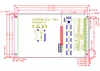 4.0 İnç 320X480 Arduino Mega2560 TFT LCD Modül Ekranı 8bit Paralel Arayüz ile Dokunmatik Panel
