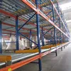 Estante de almacenamiento de gravedad de alta eficiencia Fifo, estantes de carga pesada, estante de almacén, estantería de flujo de palets, estante de metal para palets