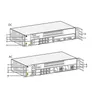 Netzwerk-Router Ne20e-S2e Chassis-Komponenten AC Netengine Wireless Ethernet-Router