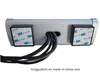 Driehoekige bureausocket met RJ45