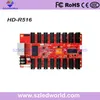 Controlador de Display LED em Cores Completas Cartão Receptor de Tela LED Huidu R501 R500 R512 R508 R612