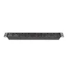 基本 19inch PDU 電源分配 UK プラグ PDU サーバーラック