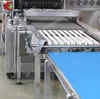 Frühlingsrollenhaut-Herstellungsmaschine quadratische rechteckige Form Frühlingsrollenwrapper Produktionslinie