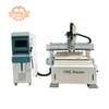 เครื่องแกะสลักไม้หลายฟังก์ชันความแม่นยำสูง CNC Router
