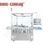Macchina etichettatrice verticale automatica rotativa intelligente avanzata ed efficiente per avvolgimento etichette