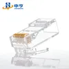 CAT6 모듈러 플러그 6 네트워크 이더넷 UTP 케이블 RJ45 크리스탈 모듈 플러그 8pin CAT6 RJ45 모듈 플러그
