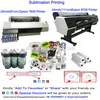 Tinta de Sublimação para Impressora Jato de Tinta Epson Stylus Photo R2400/R2880/R3000 Dx5