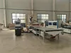 โต๊ะโหลดและปล่อยอัตโนมัติ เครื่องจักร CNC สำหรับงานไม้แบบเนสติ้ง
