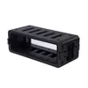 กล่องเก็บแบบสแตนดาร์ดกันน้ำ PP ที่ซ้อนกันได้ 3u กล่องรางฉีด 19"