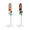 Sistema di Checkout Self Service Interattivo 32-Inch Schermo del Sistema Operativo Windows Scanner di Codici QR Stampante di Ricevute 21.5-Inch