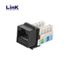 ネットワークモジュール RJ45 CAT6 UTPメスキーストーンジャック パッチパネル用