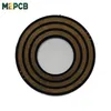 Scheda PCB LED con base in alluminio, maschera di saldatura e serigrafia