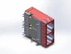 Rj11 RJ45 端子コネクタ RJ45 Rj12 Rj46 ソケットウィンコン