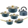 12PCS Kitchenware Set Cookware Sets Stainless Steel Kitchenware Non Stick Cookware Set