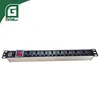 Geteknet Netzwerk Rack Basis Universelle Steckdose Netzwerk Rack Montieren Mehrzweck 8 Weg 19'' PDU Stromverteilungseinheit