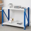 Pulverbeschichtetes Metallregal, mittelschwere Regale für die Lagerung im Zuhause und in der Garage
