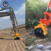 Compacteur de sol vibratoire hydraulique pour excavateur de 5-30 tonnes R200/R210/R220-5/R225LC-7/R265/R290/R300LC/R305LC/R330LC/R360/R450