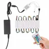 RGB LED Modul SMD 5050 LED Hintergrundbeleuchtung Pixelmodul für Schriftzug DC12V 3LED IP65 Wasserdicht 0.72W RGB LED Schild Modul Wasserdichtes LED Modul
