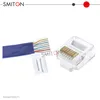 8p8c CAT6 UTP Kısa RJ45 Bağlantı Mini RJ45 Modüler Fiş ile Ekleme