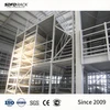 ชั้นวางเหล็ก mezzanine แบบหนักที่ปรับแต่งได้ ระบบจัดเก็บชั้นวาง mezzanine ชั้นวางพาเลท