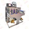 Intelligente hoge snelheid automatische label jet codering terugwinding machine label film tape terugwinding datum codering machine
