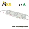 DC12V โมดูล LED 3W การอนุมัติ CE RoHS กันน้ำฉีด 3030 3 โมดูล LED สำหรับกล่องไฟโฆษณา