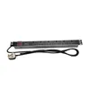 基本 19inch PDU 電源分配 UK プラグ PDU サーバーラック