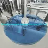 Große runde Flasche automatische Etikettiermaschine mit Banddrucker