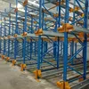 Sistema de estanterías automatizado, almacén con transelevador, estanterías de alta tecnología, transelevador de radio, estanterías para palets