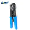 Passar por RJ45 ferramenta de crimpagem de cabo de rede para Rj11 Rj12 RJ45 conector