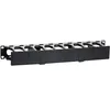 19'' en 2-Post y 4-Post Rack de Marco Abierto 5 Anillos Gestor de Cableado de Rack de Red
