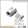 Modul jaringan Lan Rj45 Cat5e/Cat6 / Cat5e Jack Keystone