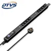 Rack PDU di Controllo Rete Intelligente - 8 IEC C13 Prese con RJ45 Interfaccia, Monitoraggio Remoto del Distributore di Energia