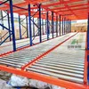 Giá đỡ chảy trọng lực, giá đỡ pallet tùy chỉnh, giá đỡ kim loại lưu trữ trong kho với bảo vệ chống ăn mòn