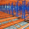 Estante móvel para armazém de alta resistência com controle remoto e sistema de segurança