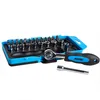 Set de Herramientas Manuales Fixtec 38PCS Destornillador de Puntas Múltiples con Carraca Destornillador Electricista Juego de Destornilladores