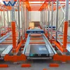 Système de rayonnage à navette automatique robuste en métal pour le stockage de palettes avec certification CE ISO