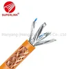 Cáp mạng LAN 23AWG Dây đồng máy tính RJ45 SFTP Cat7
